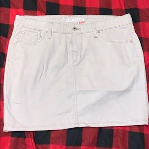 Denizen from Levi’s jean skirt